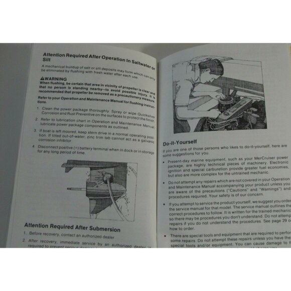 1986 MerCruiser Owner Service Manual Stern Drives&Inboards S/N 90-13534 386 - Picture 7 of 8